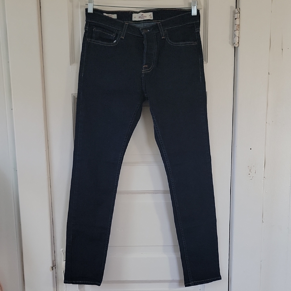 Hollister Deep Blue Denim Jeans